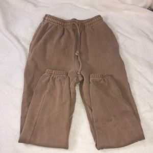 Brown Pacsun Joggers